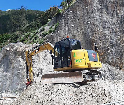 Bagger von HSC Erdbau